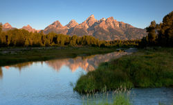 Sunrise at Schwabacher's Landing