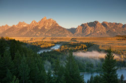  Sunrise at the Snake River Overlook