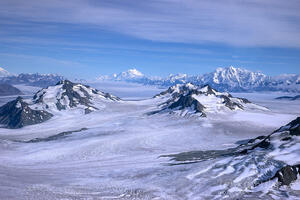 Bagley Icefield, Mount Logan and Mount St. Elias