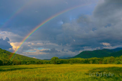 Cades Cove Double Rainbow