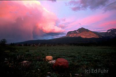 Glacier Clearing Storm