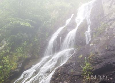 Foggy South River Waterfall