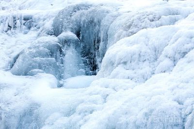 Frozen Dark Hollow Waterfall