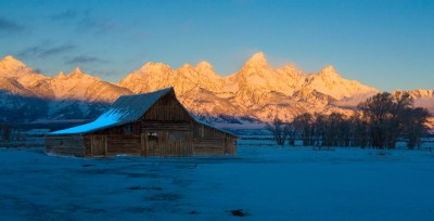 Moulton Barn Sunrise
