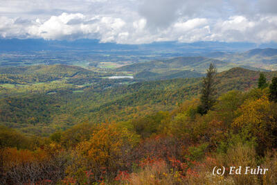 Fall's Descent from Stony Man Overlook