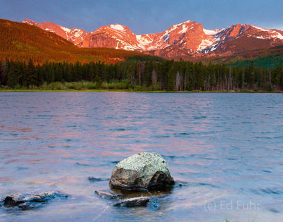 A Windy Morning on Sprague Lake