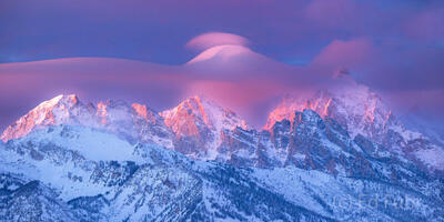 Inspiration Over the Tetons