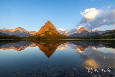Morning Calm on Swiftcurrent Lake