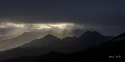 Dusk's Panorama in Denali 