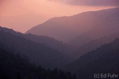 Dusk at Morton Overlook