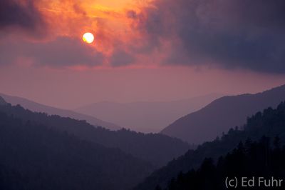 Smoky Mountain Sunset