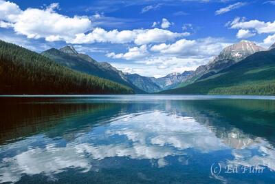Summer on Bowman Lake