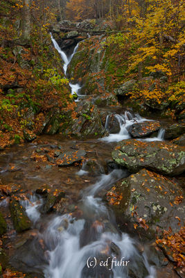 Autumn Waterfall at the Gorge