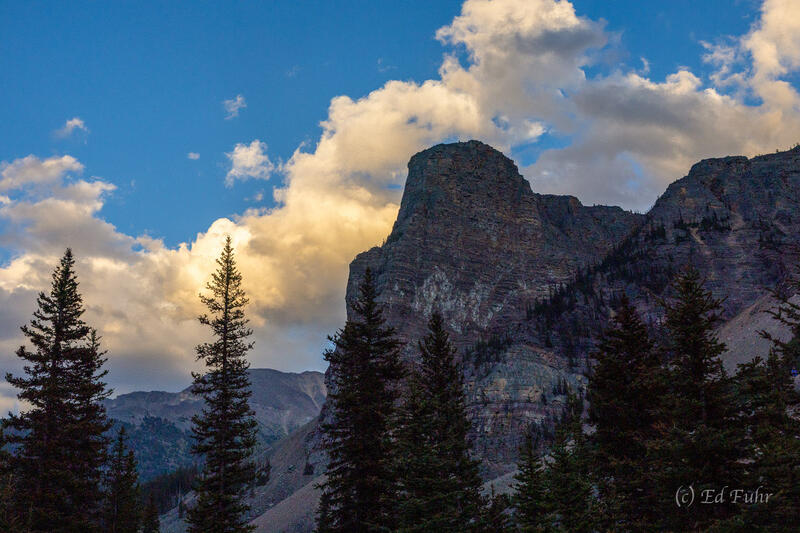 Twilight in the Canadian Rockies