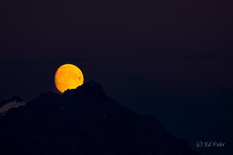 Moonrise Over Jasper