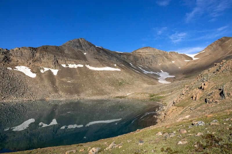 Curator Lake Below the Notch