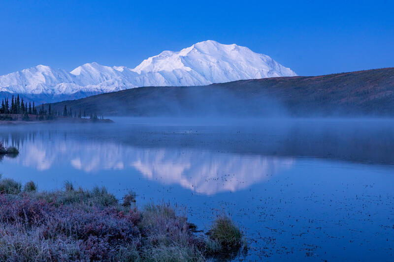 Almost Sunrise on Wonder Lake