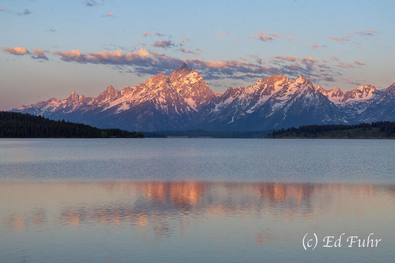 An Early Morning on Jackson Lake