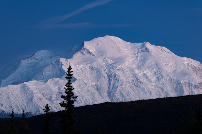 Final Glow on Denali