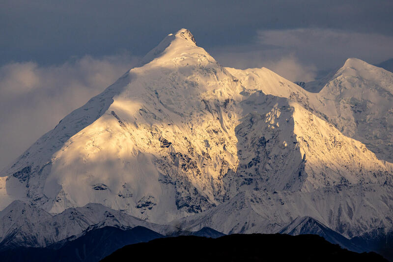 Evening Light on Mount Brooks