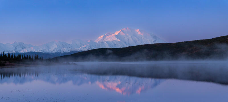 Denali Panorama on Wonder Lake