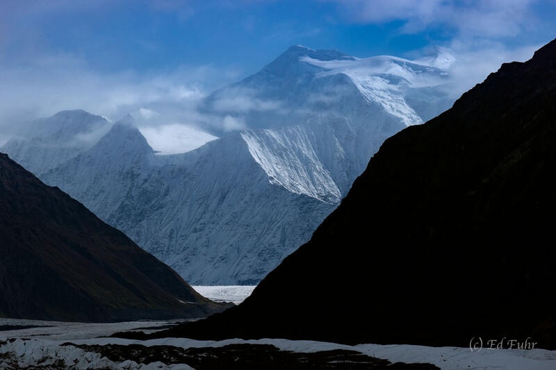 Nelchina Glacier by Glenn Highway