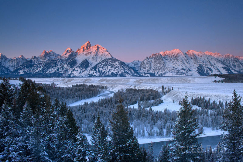 Early Winter Light at Snake River Overlook