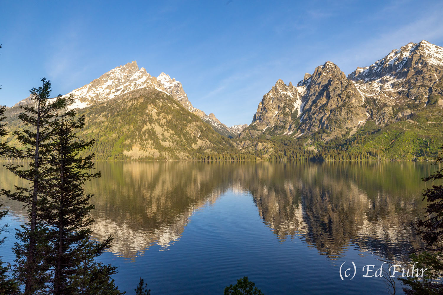 Cascade Canyon and Jenny Lake were formed more than 12,000 years ago when glaciers carved the canyon, creating a moraine that...