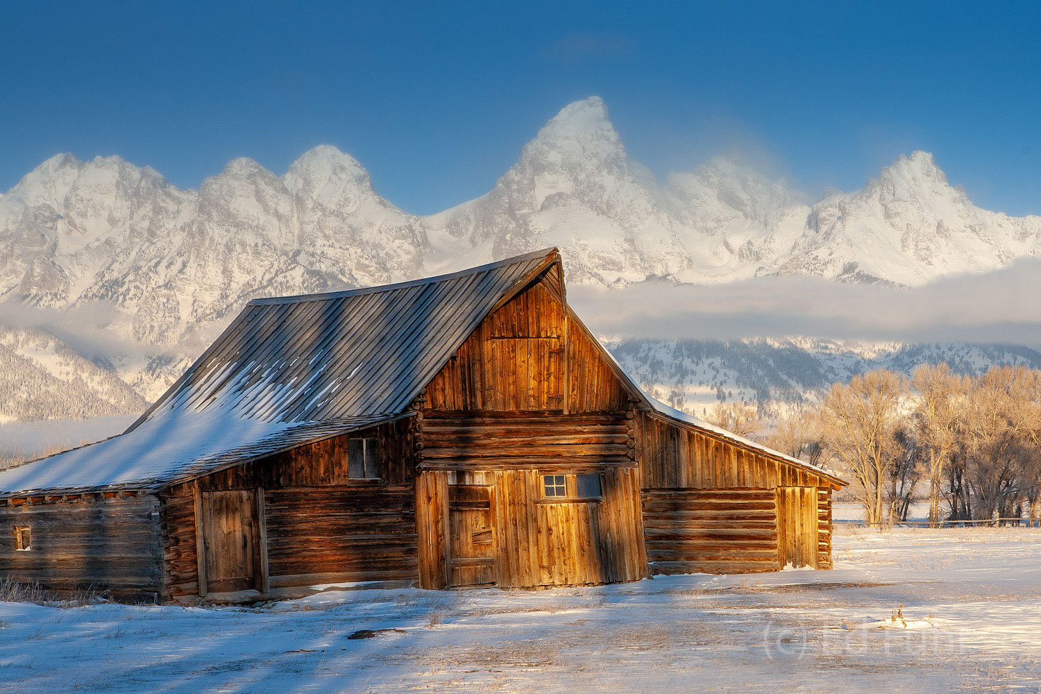 Moulton Barn Sunrise III