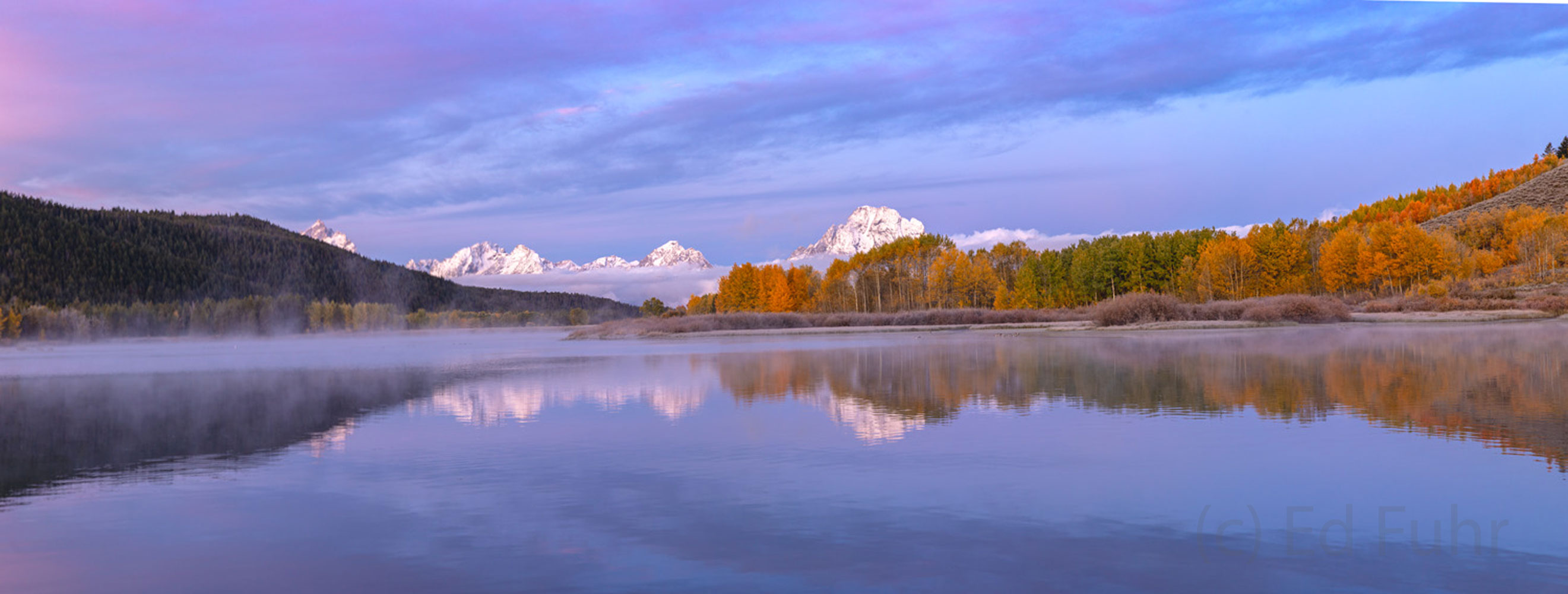 Autumn Sunrise on Oxbow Bend 2019