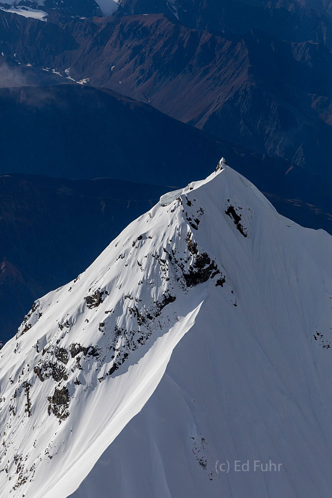 The Very Top In thin air we flew, higher and higher, for perspectives unimagined.