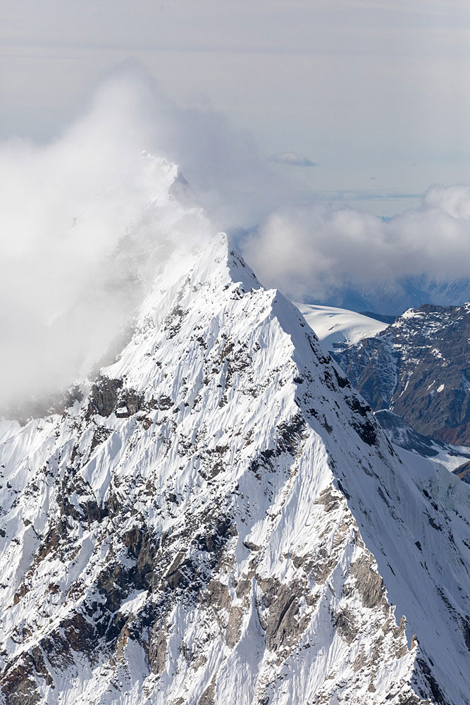 With their incredible elevation, the peaks of Wrangell-St. Elias catch and create their own weather.