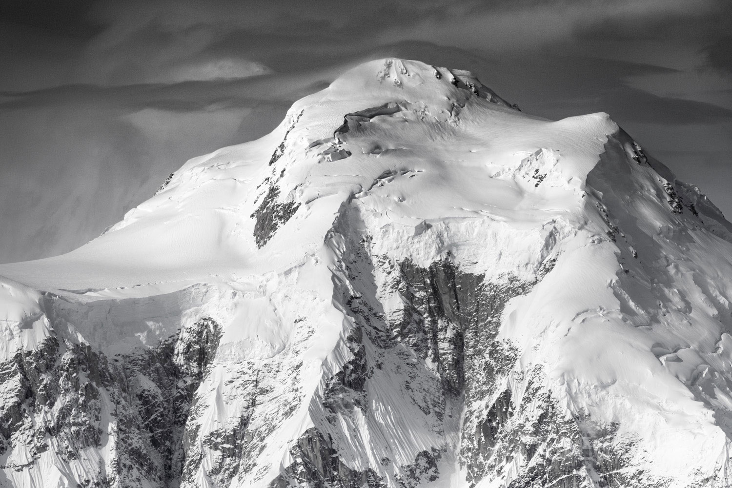 Timeless Denali in Black and White