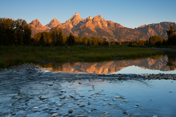 A peaceful morning near Schwabacher's Landing.&nbsp;