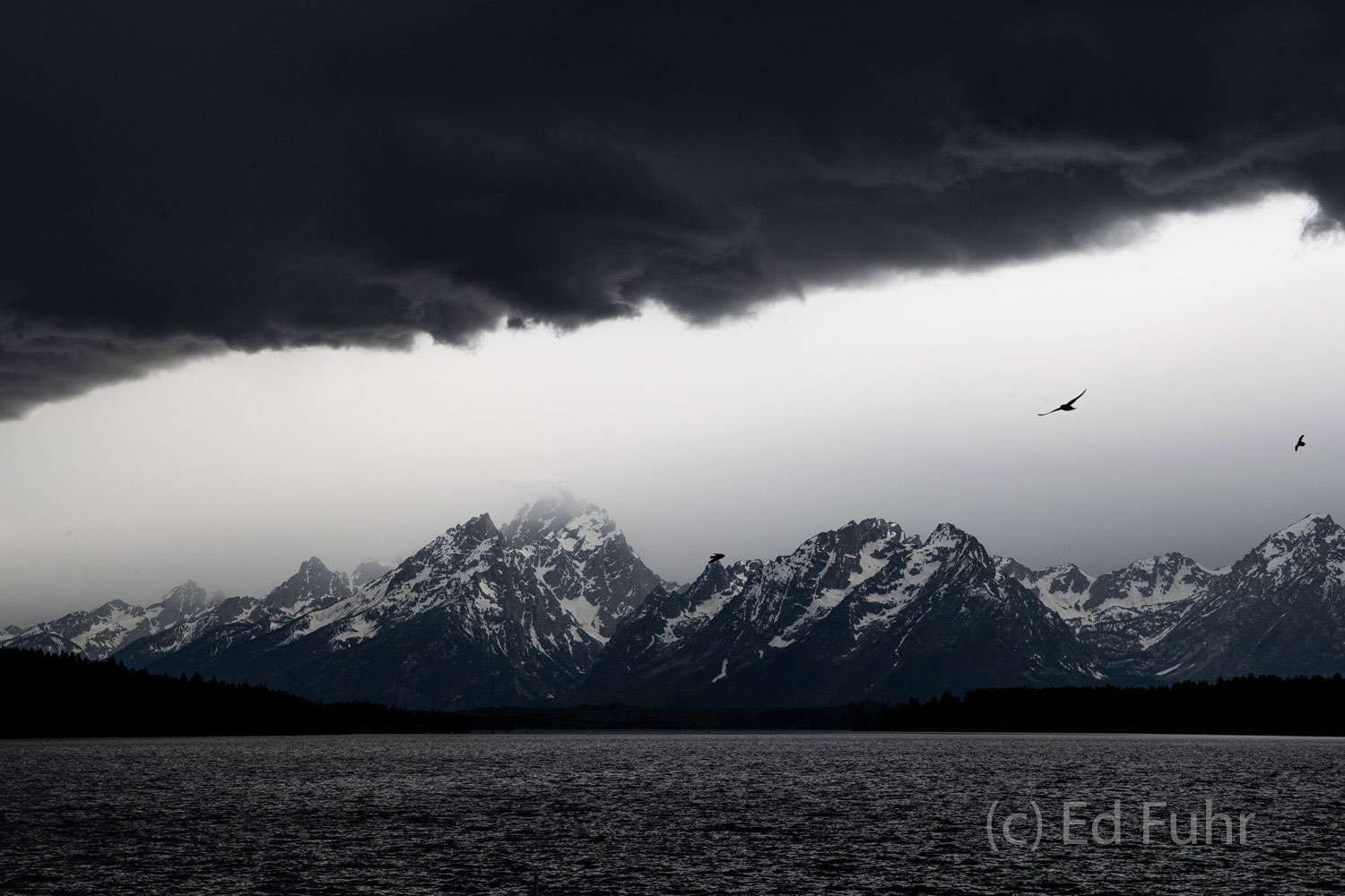 Thunder The high peaks of the Teton range can trigger powerful thunderstorms, especially in summer.
