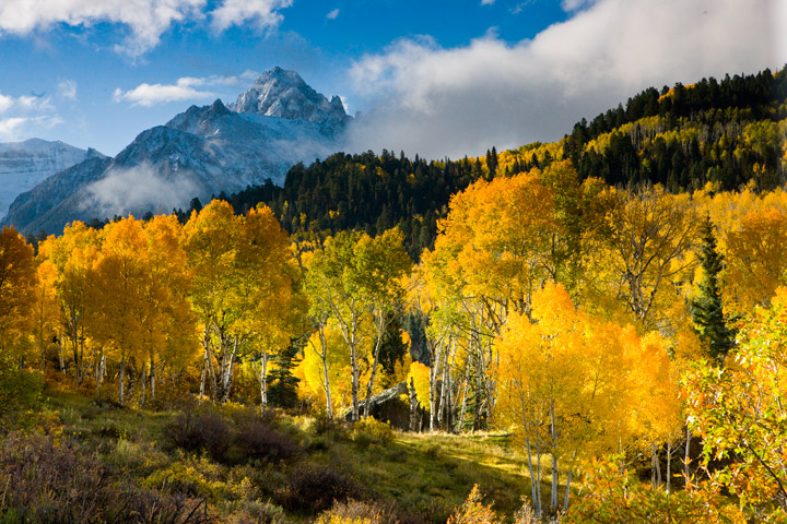 Clearing Storm A clearing storm reveals fall's temporary but exquisite beauty in this valley overlook off of CR 7. 