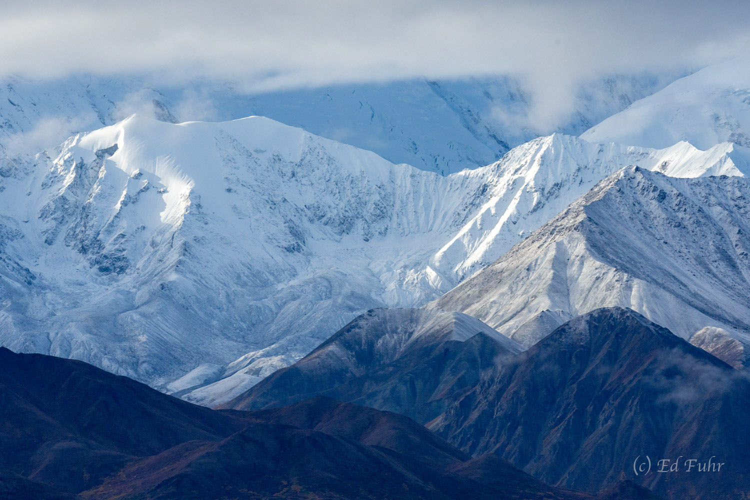 The first snows of autumn creep lower, almost every night, gradually cloaking all of the great mountains foothills that surround...