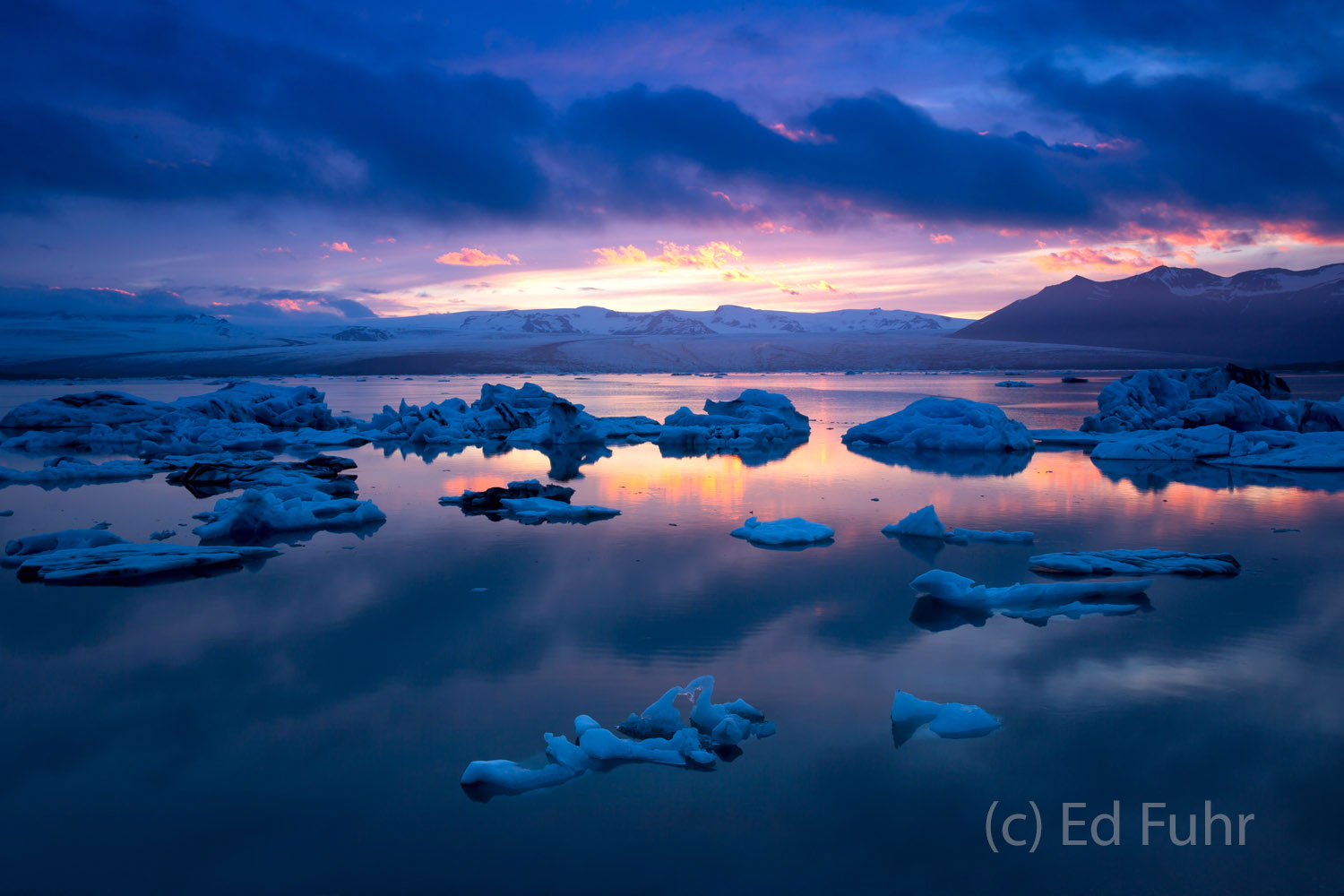 Jokulsaron Grandeur One of the great and moving natural scenes in all the world.