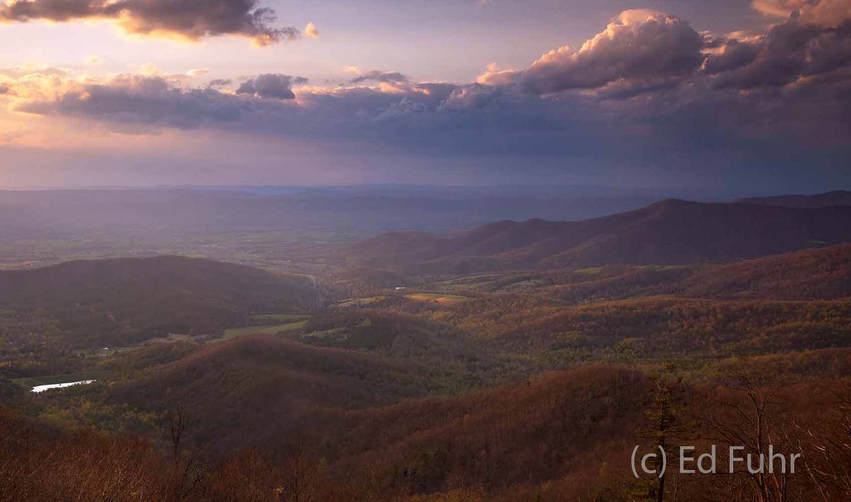 Jewel Hollow Glow Shenandoah National Park Ed Fuhr Photography