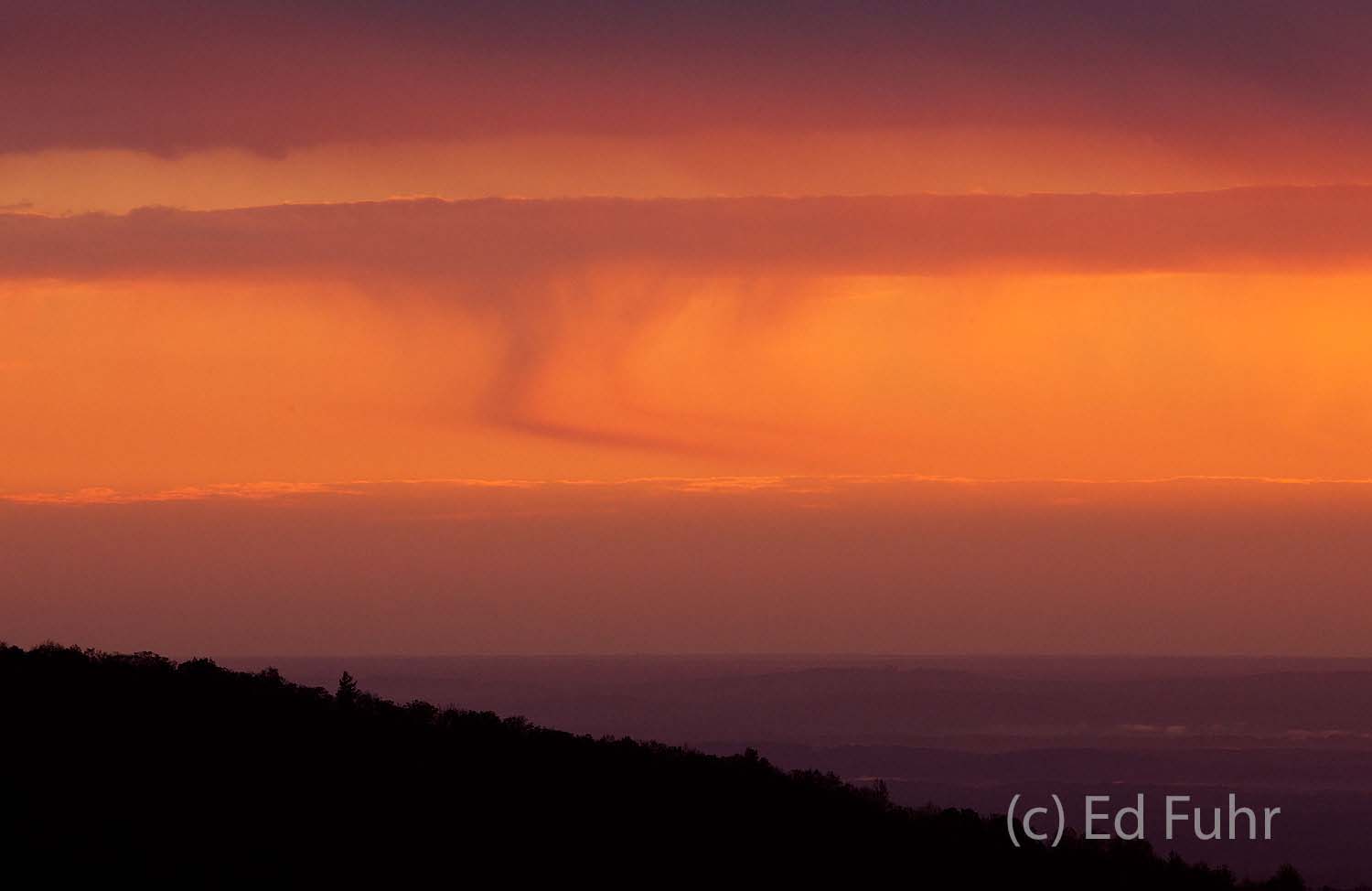 A world of pastels paints the Virginia Piedmont region at sunrise.