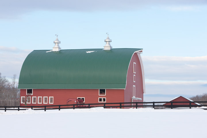Red Barn in Green Springs photo red barn, snow, virginia, photo