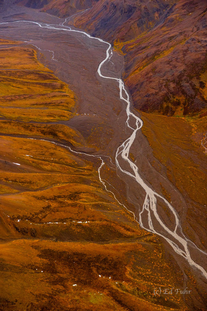 Denali, Alaska, 2021, aerial
