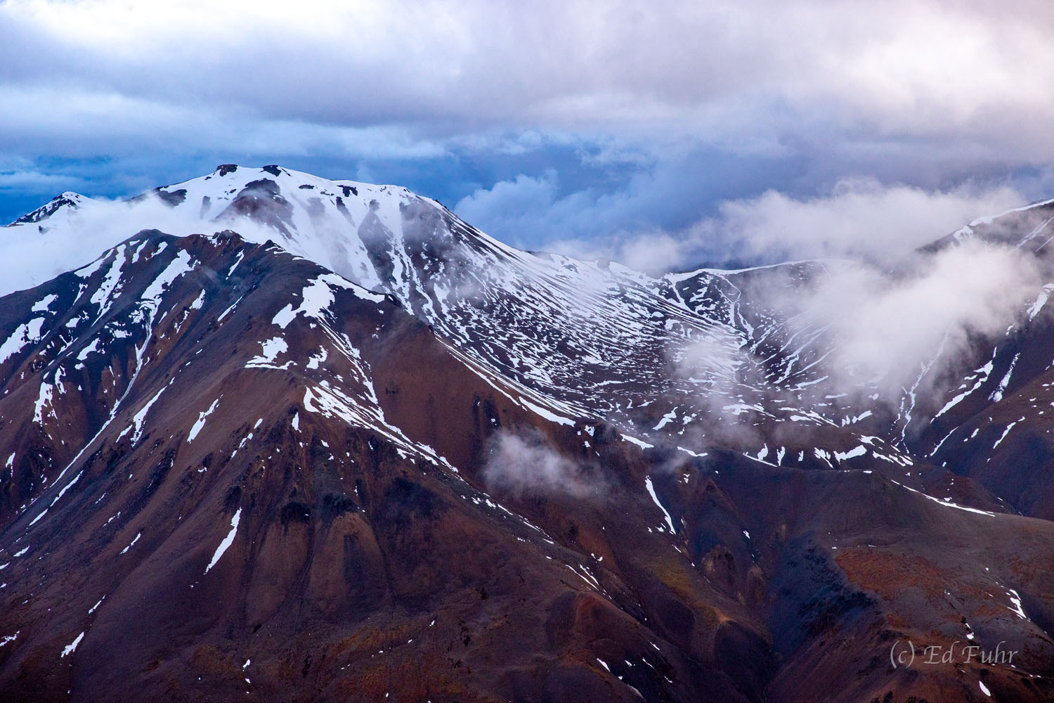 Denali, Alaska, 2021, aerial