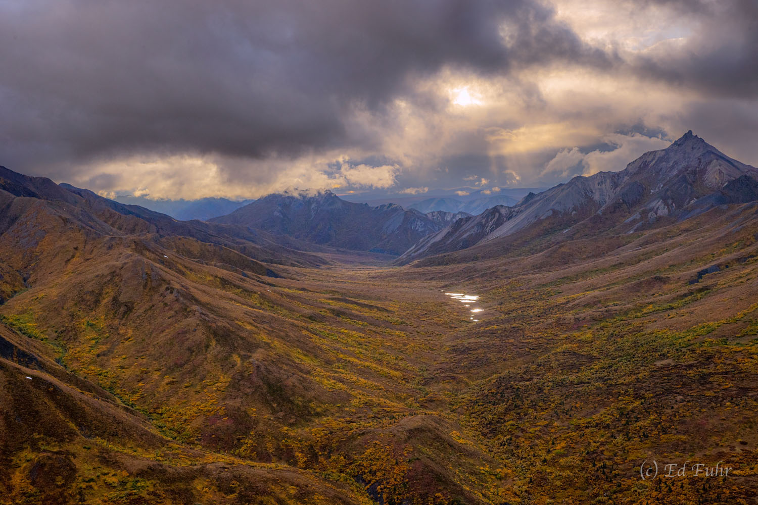 Denali, aerial, 2021